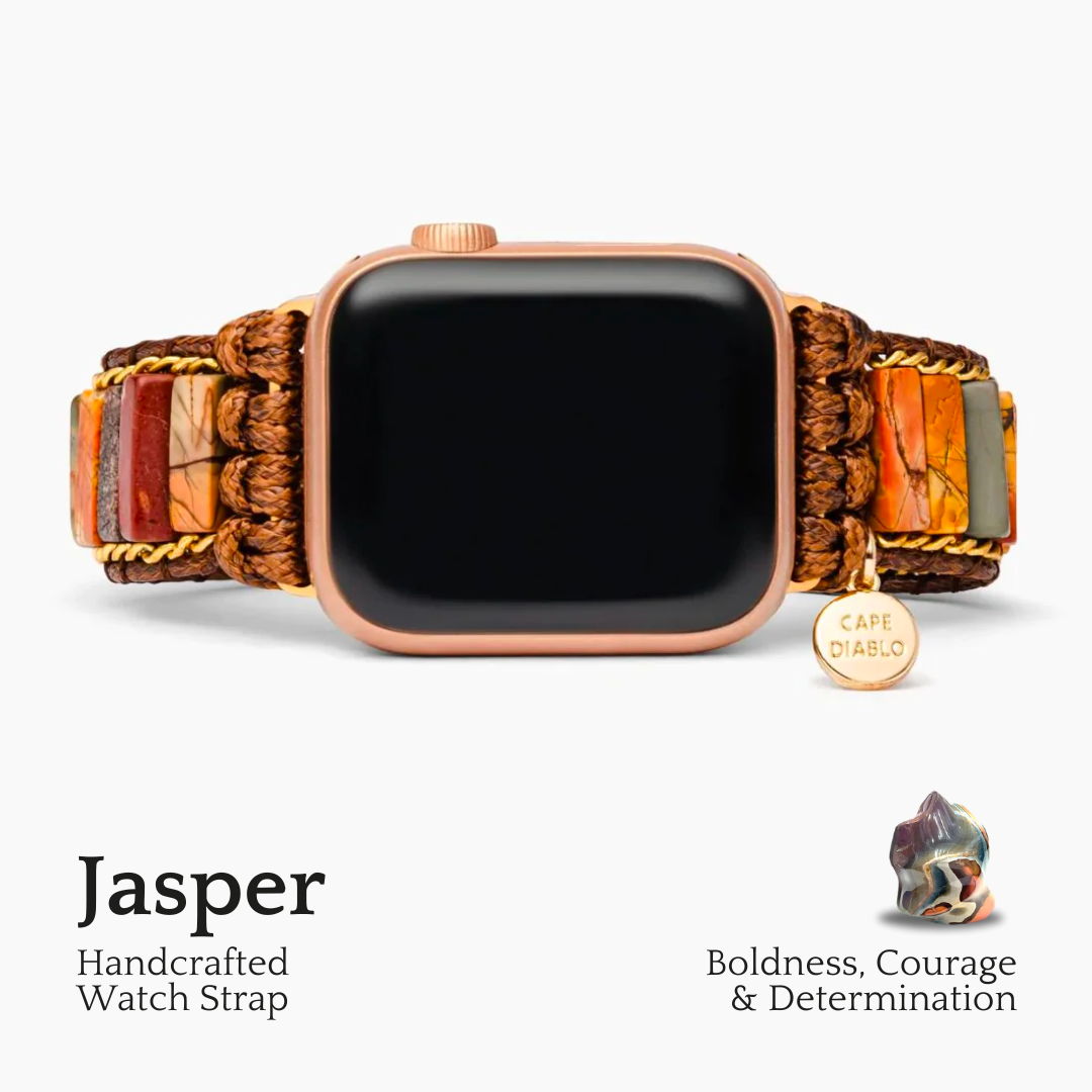 Zartes Picasso Jasper Apple Watch Armband