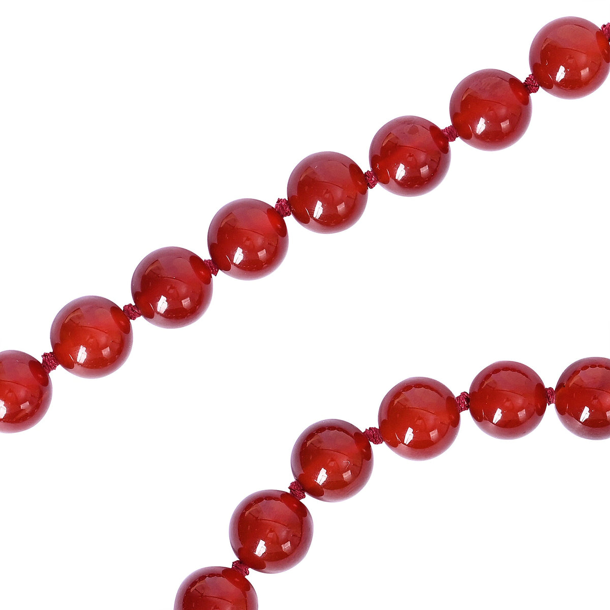 Roter Achat Halsband Choker