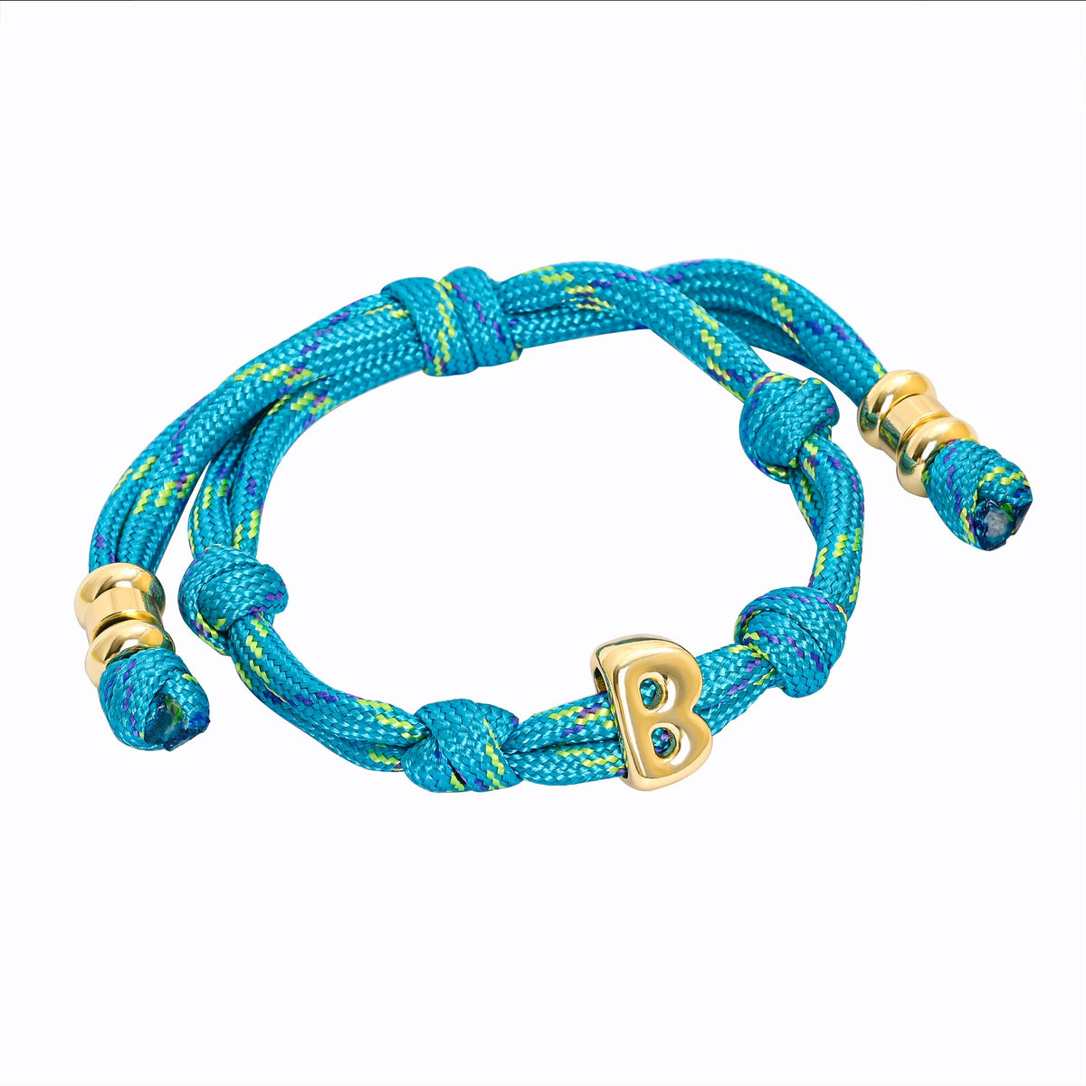 Geflochtene Initial Bracelets