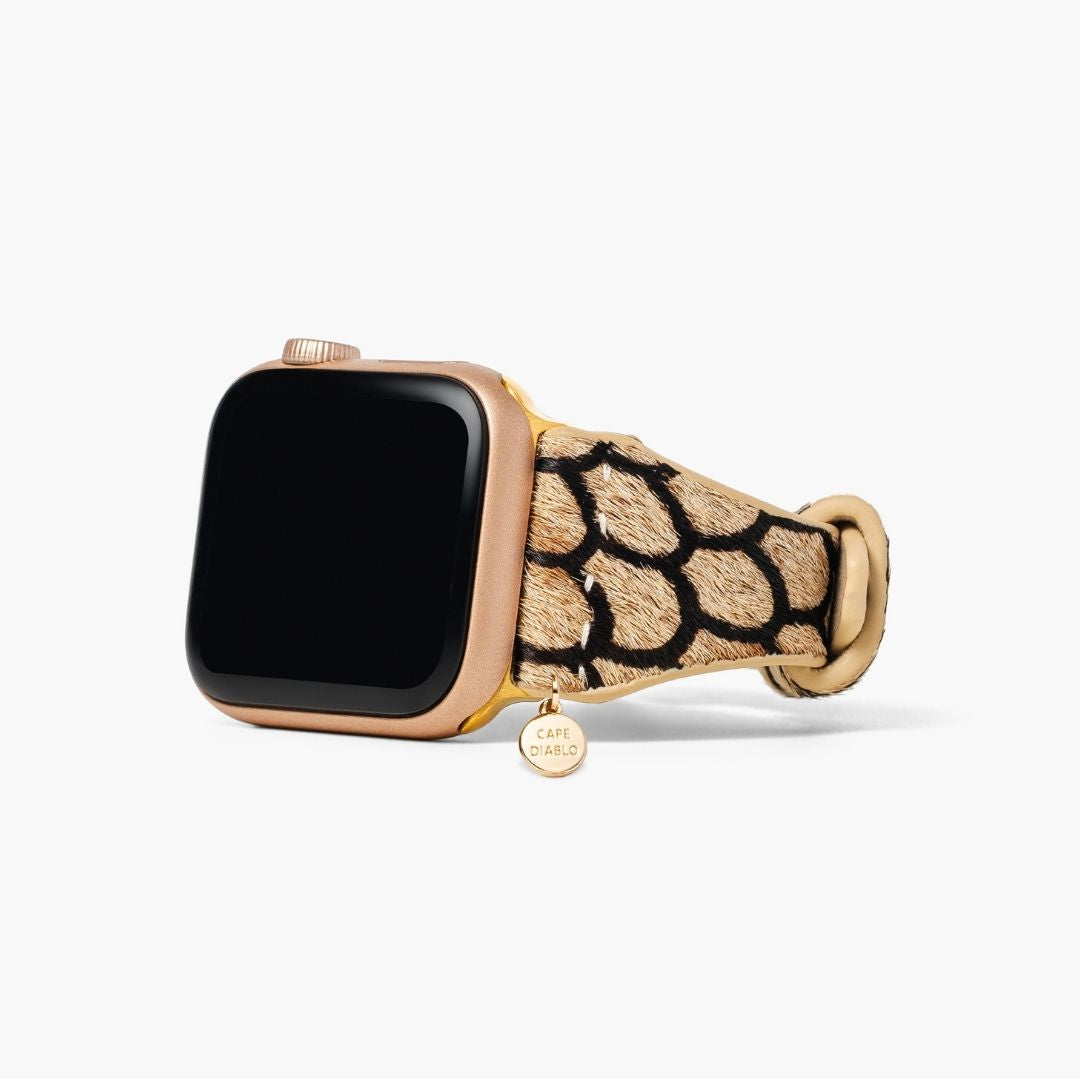 Midnight Scales Leder Apple Watch Armband