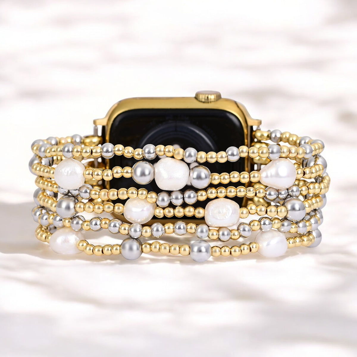 Celestial Glint Stretch Apple Watch Armband