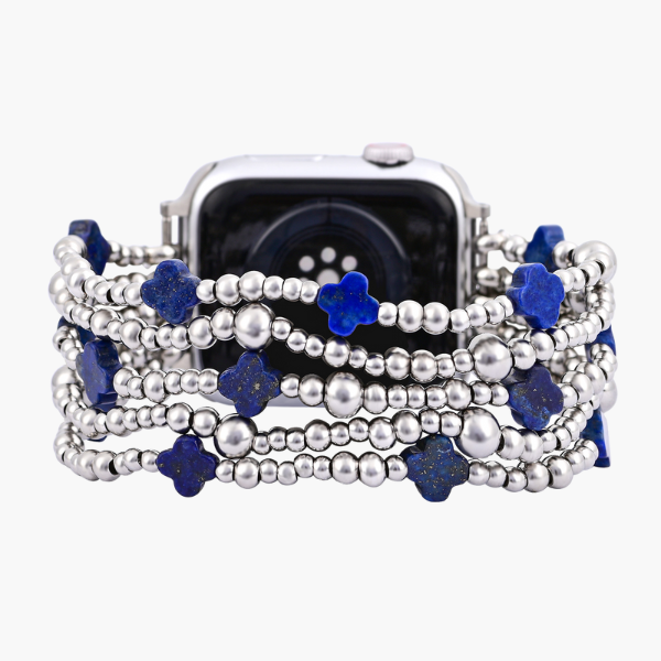 Lapis Divine Cross Stretch Apple Watch Armband