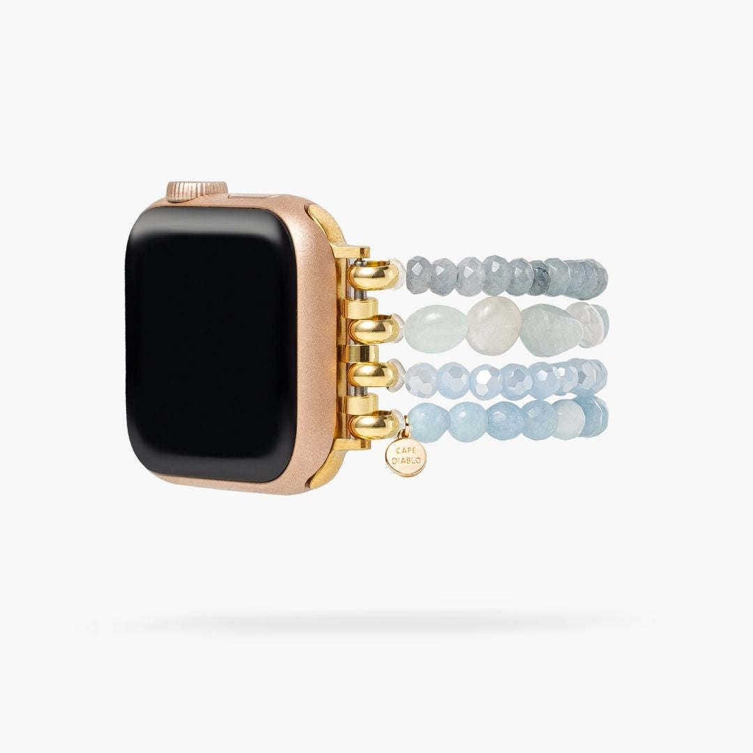 Aquamarin Jade Gelassenheit Apple Watch Armband