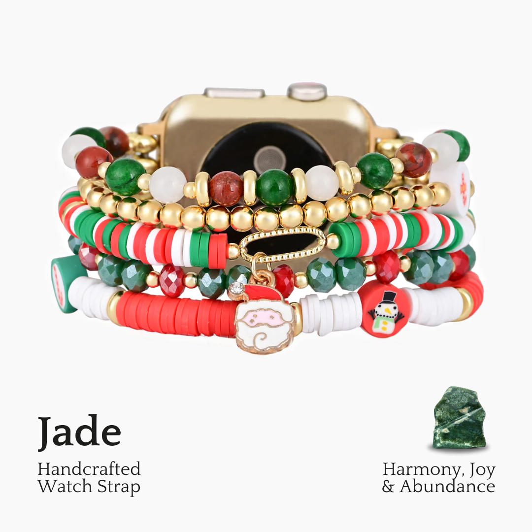 Santa Sparkle Stretch Apple Watch Armband