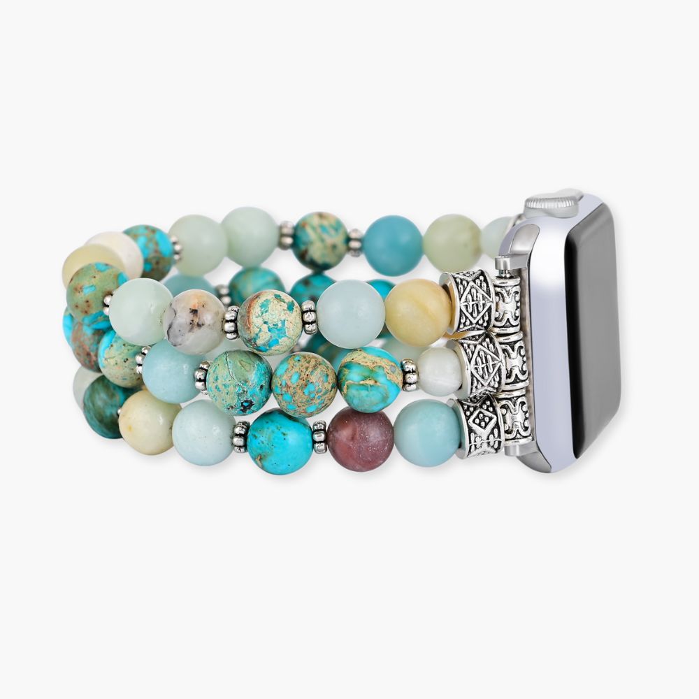 Amazon Blue Ocean Stretch Uhrenarmband