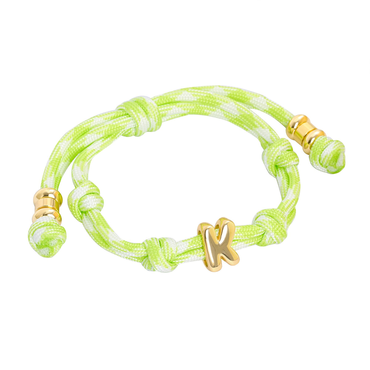 Geflochtene Initial Bracelets