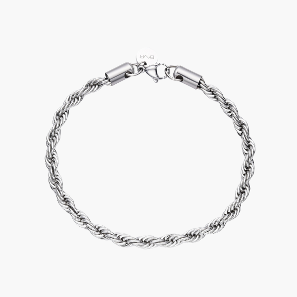 Seilarmband (Silber) 5mm