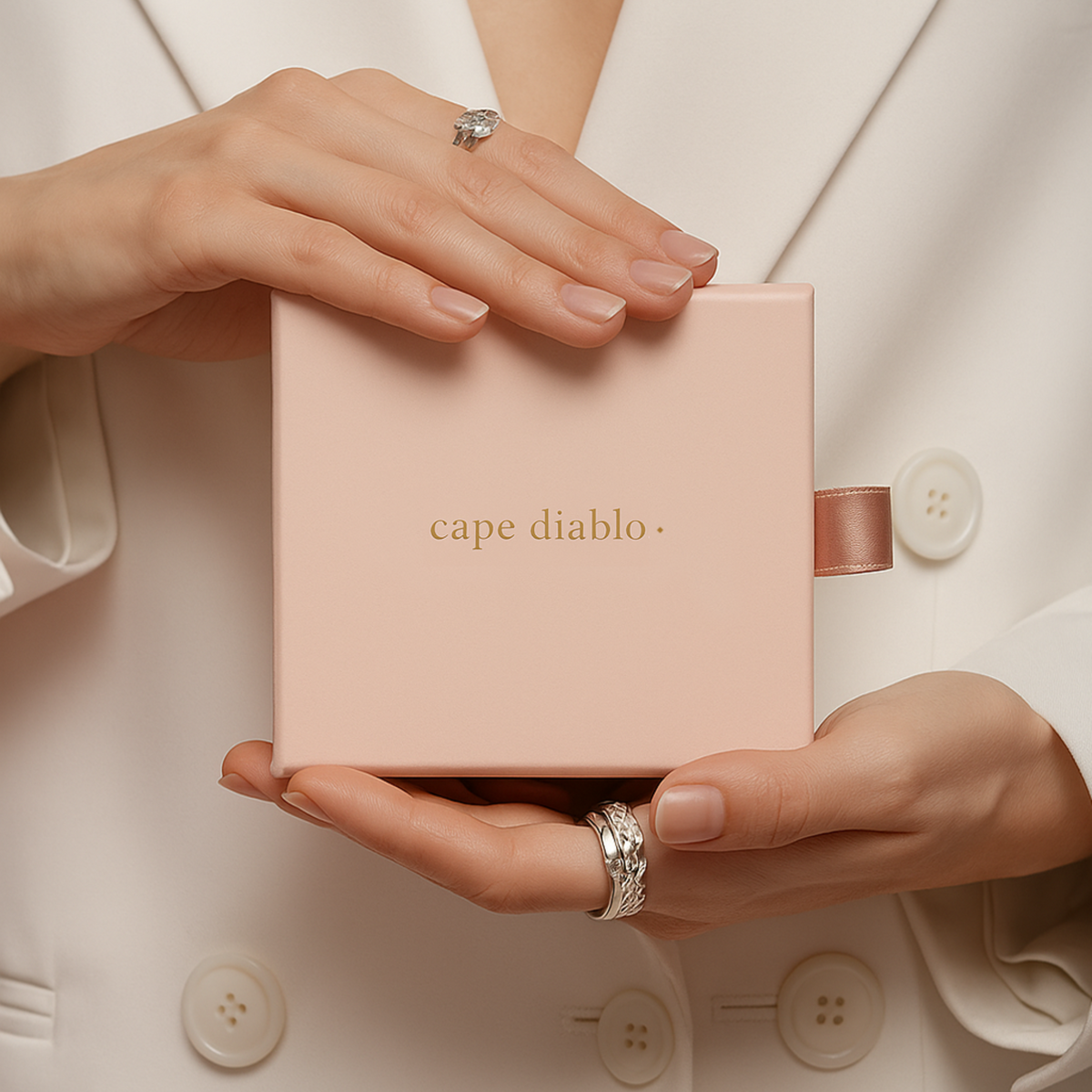 Platin Demure Armband Set
