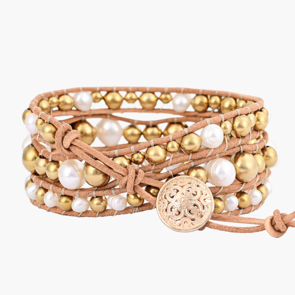 Perlen Bliss Wickelarmband