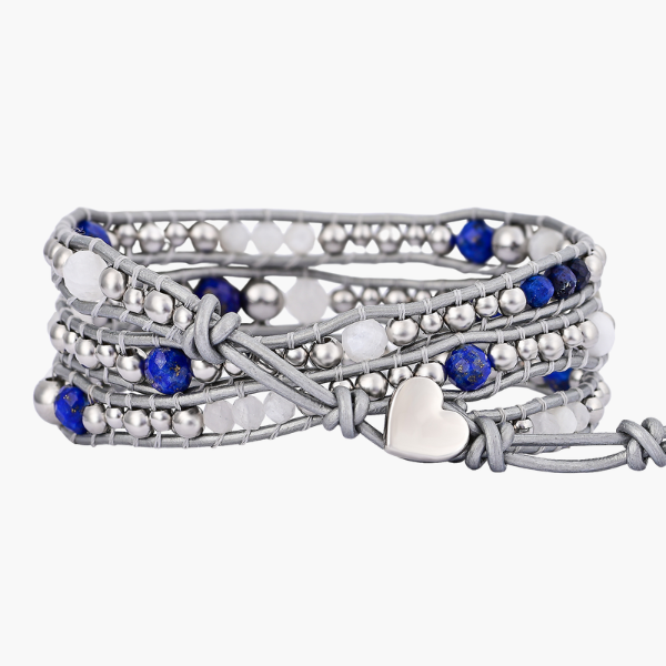 Himmlisches Lapis-Schutzwickelarmband