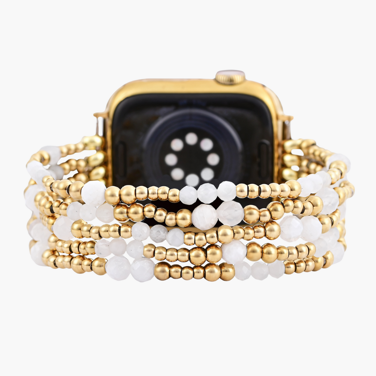 Golden Halo Mondstein Stretch Apple Watch Armband