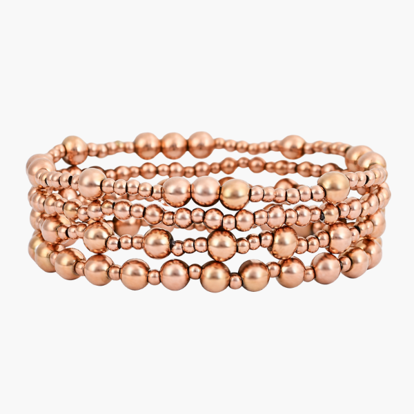 Roségold Serenity Armband-Set