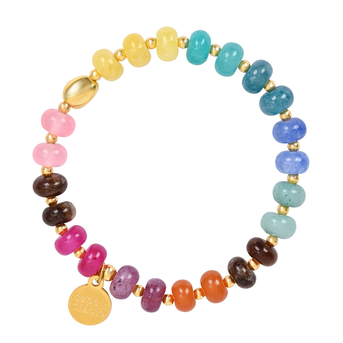 Himmlisches Jade-Glanz Armband
