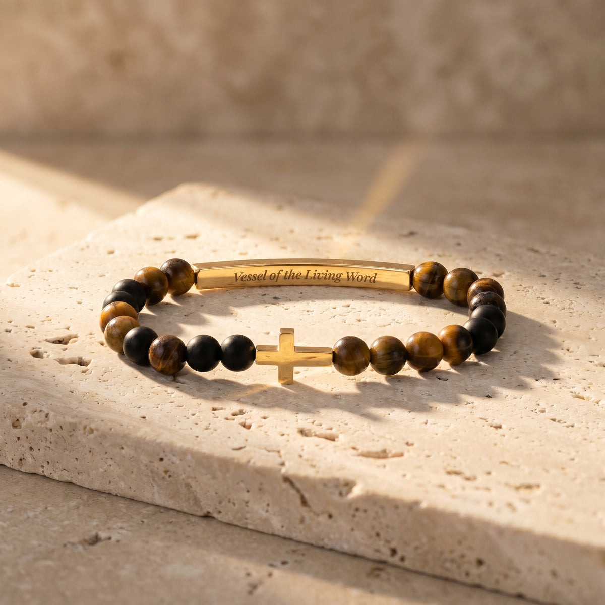 Armbänder mit geheimnisvoller Botschaft „Vessels of Purpose“ – Tigerdesign