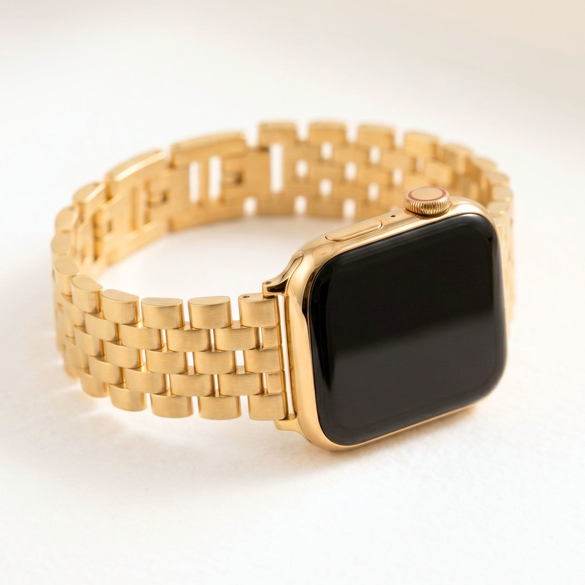 Goldenes Chic Luxus Apple Watch Armband