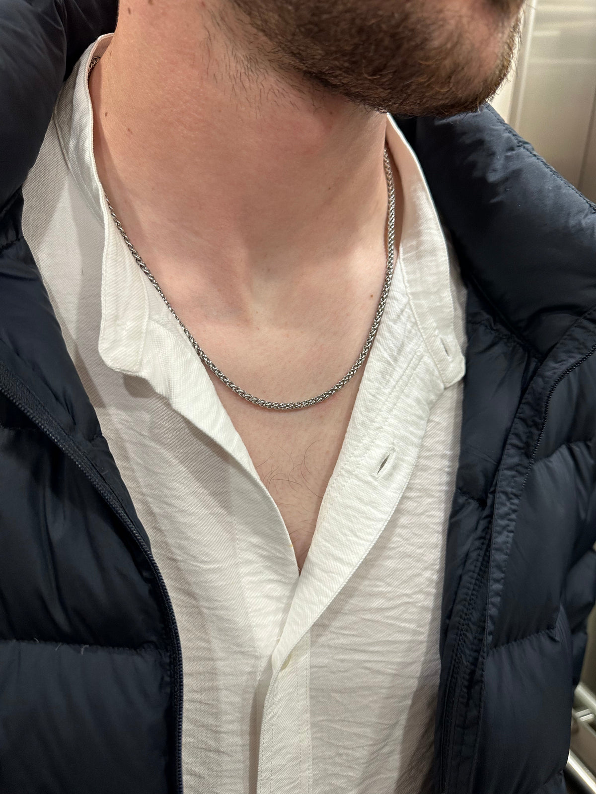 Weizen-Kette (Silber) 3mm