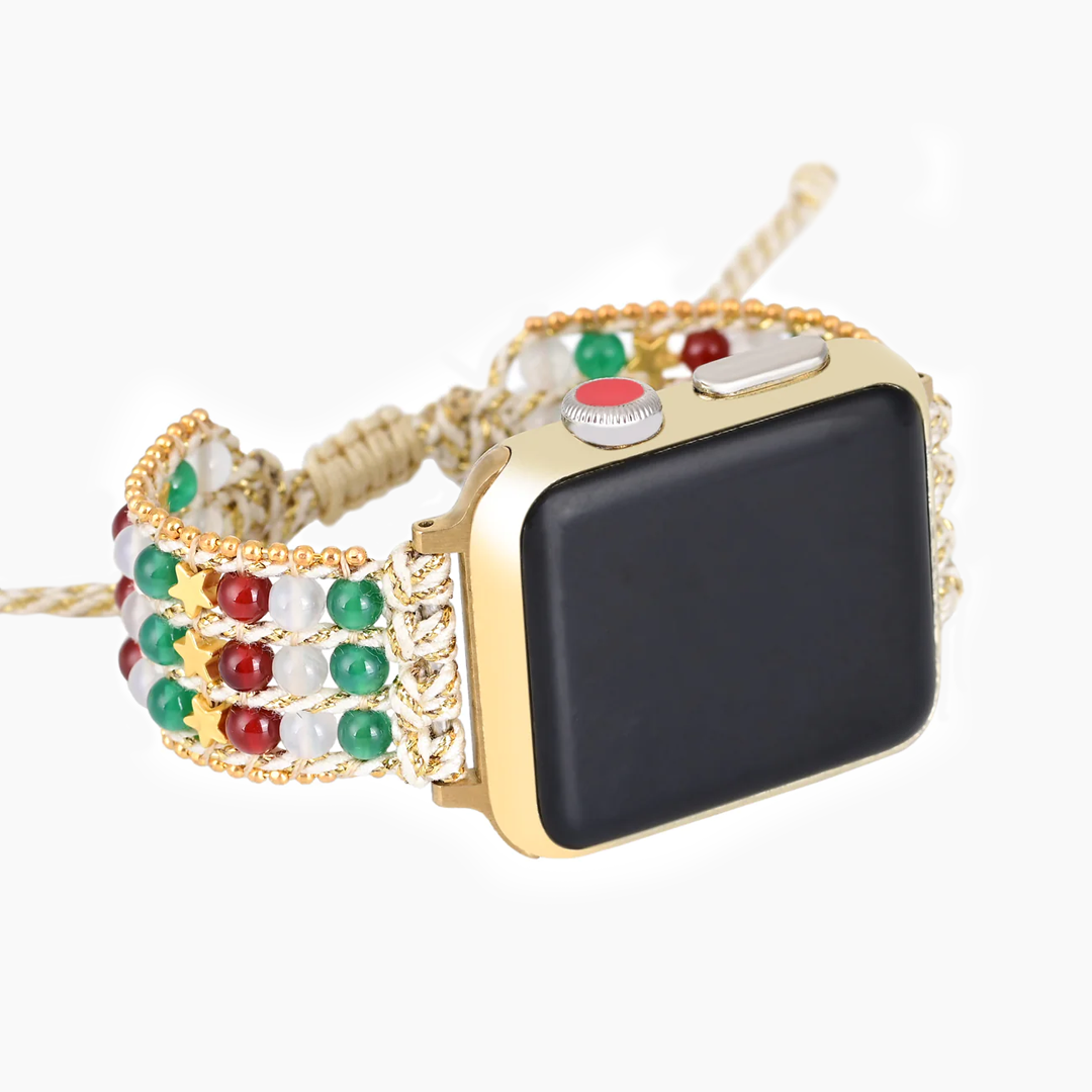 Weihnachts-Sternenstaub Apple Watch Armband