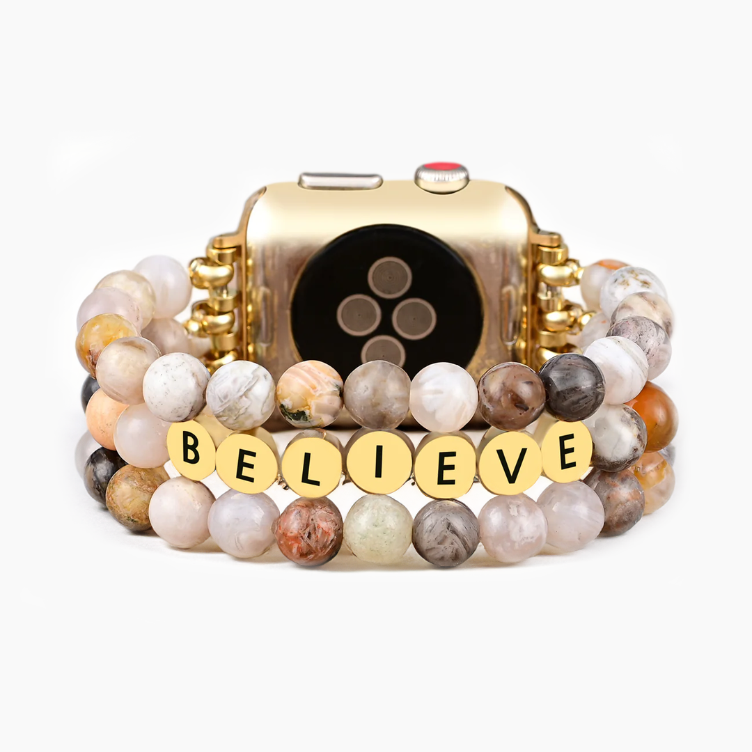 Agate Believe Inspiration Apple Watch Armband
