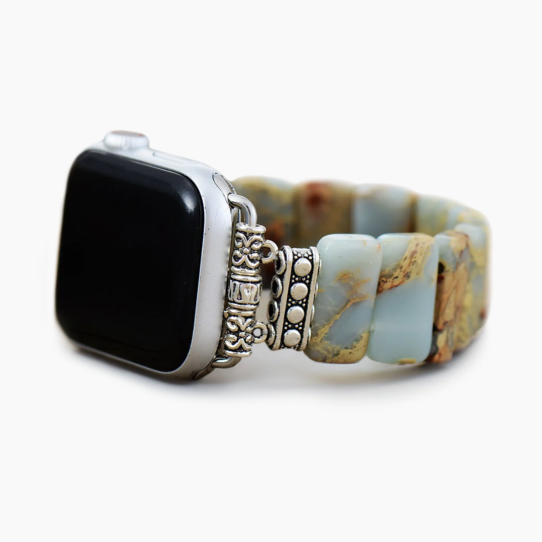 Earth Tibetan Jasper Stretch Apple Watch Armband