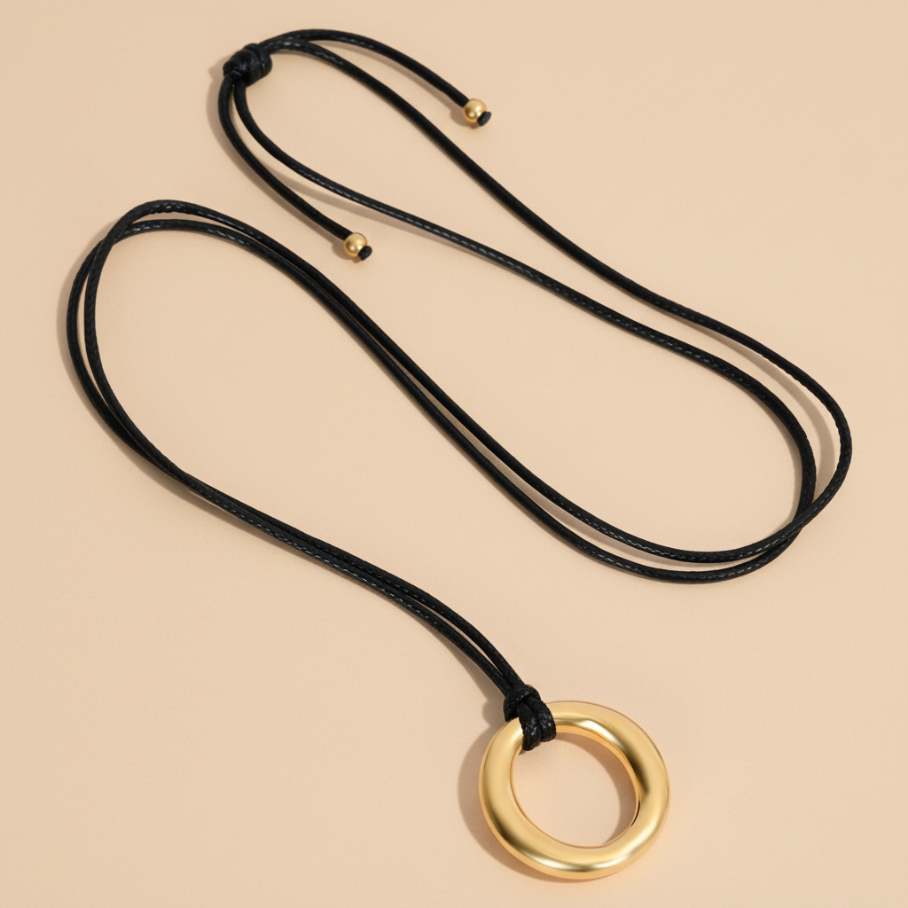 Ewige Kreis Halskette