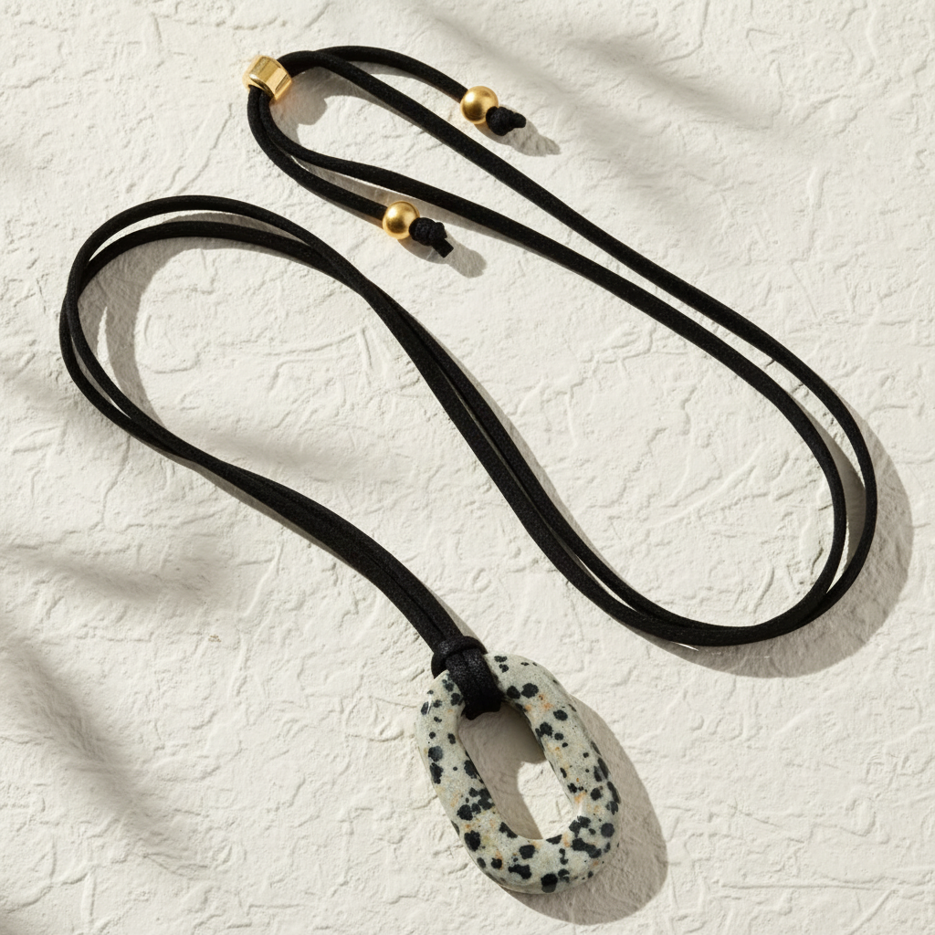 Wildleder Türkis Gelassenheit Halskette