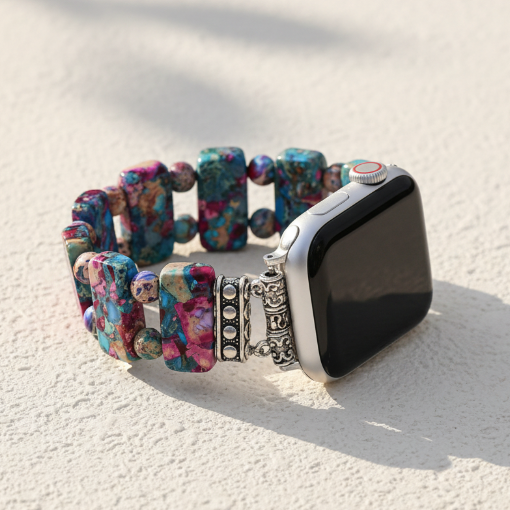 Celestial Radiance Stretch Apple Watch Armband