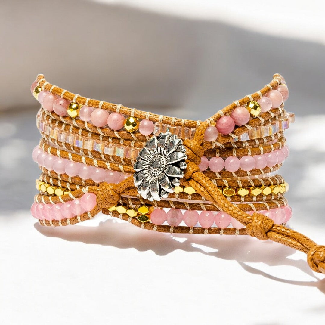 Golden Rose Quarz Apple Watch Armband