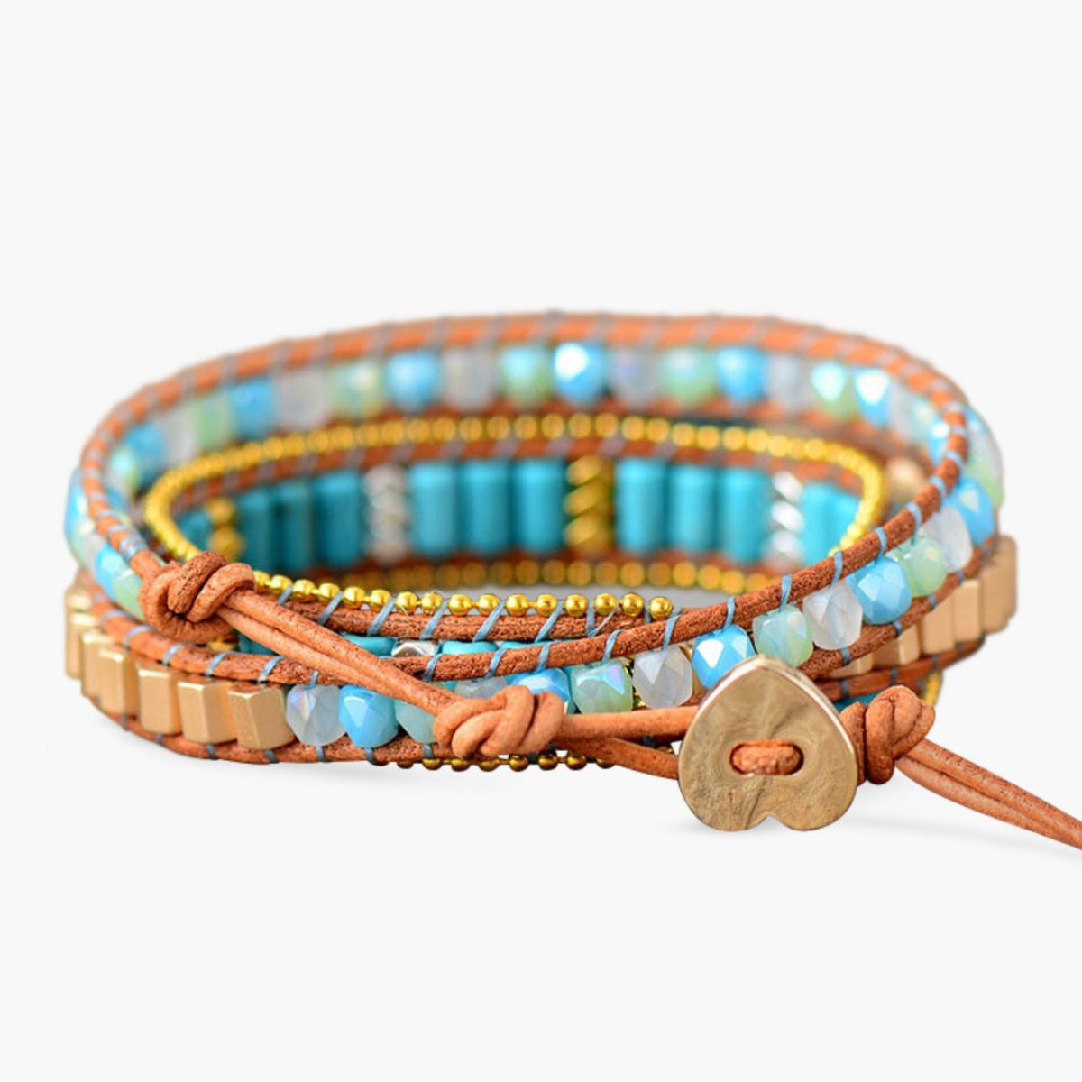 Turquoise Princess Wrap Bracelet - Cape Diablo