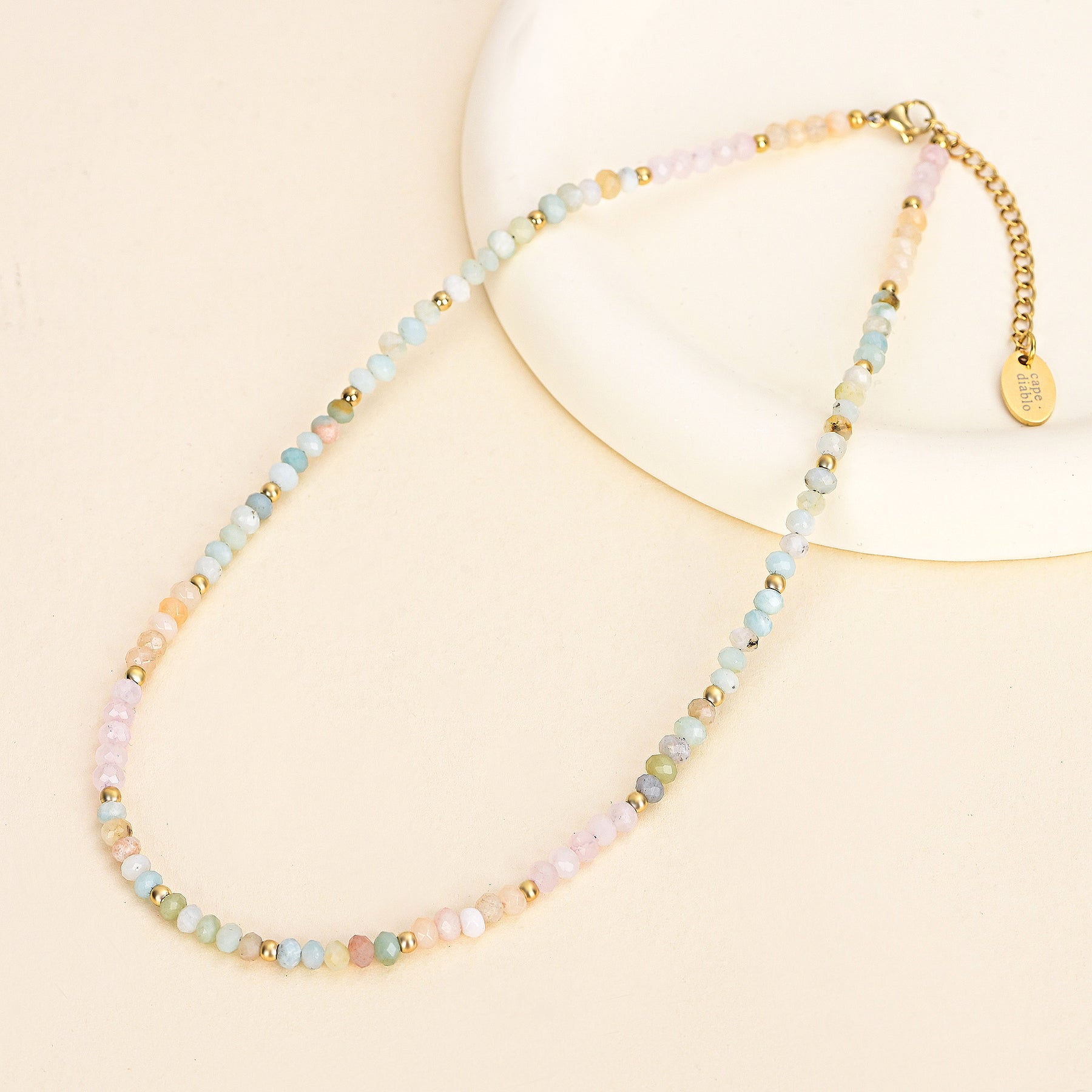 Pastell Harmonie Perlenkette