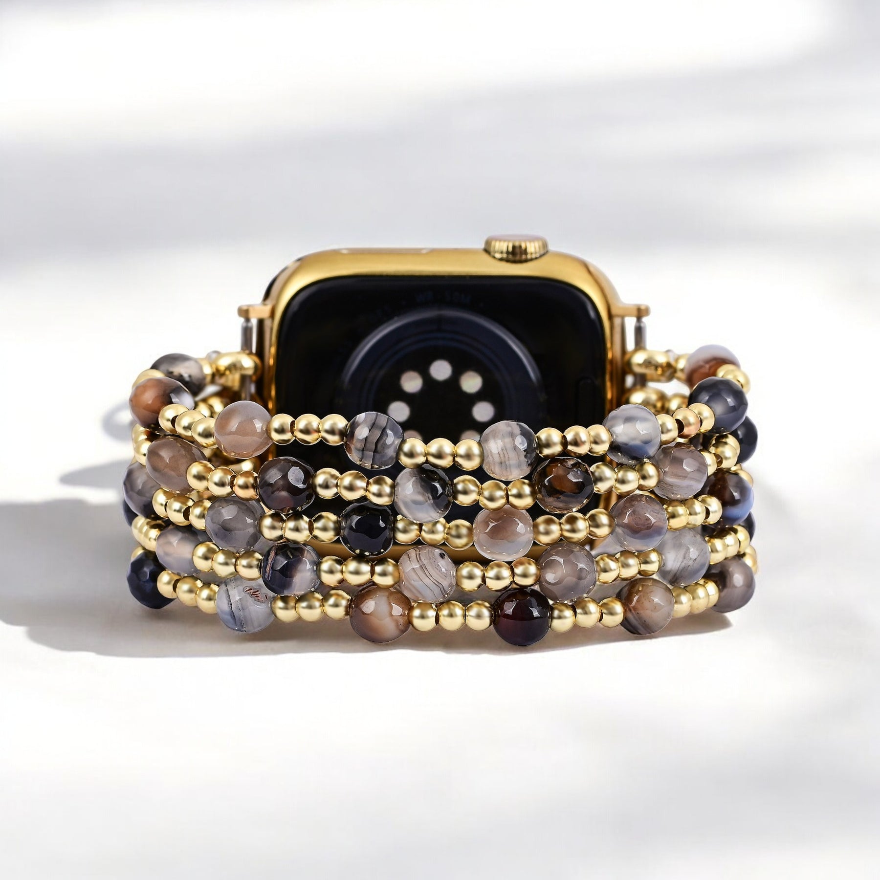 Agate Elegance Stretch Apple Watch Armband