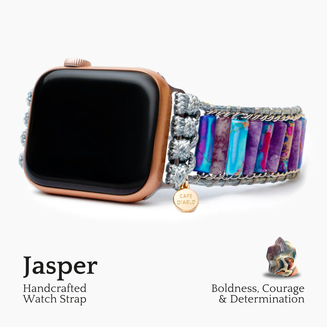 Serene Imperial Jasper Apple Watch Armband