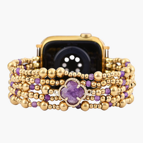 Imperial Amethyst Schutz Stretch Apple Watch Armband