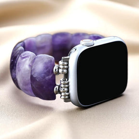 Intensives Jasper Glimmer Stretch Apple Watch Armband