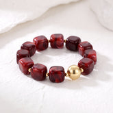 Chunkiges Armband „Scarlet Eclipse“