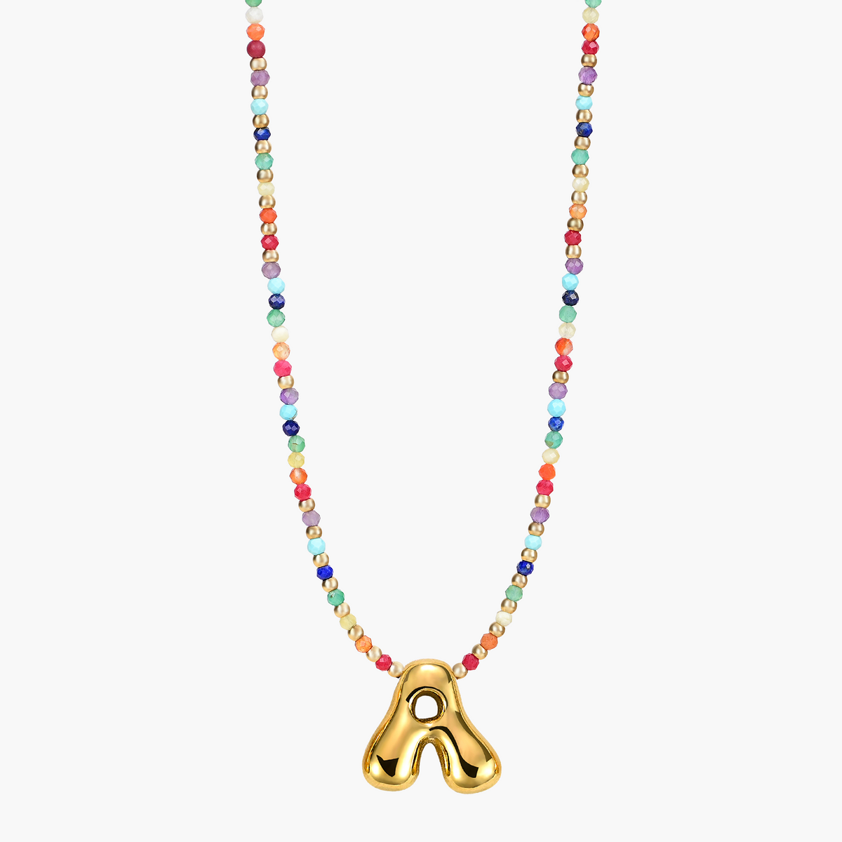 Regenbogenblasen-Anfangs-Halskette