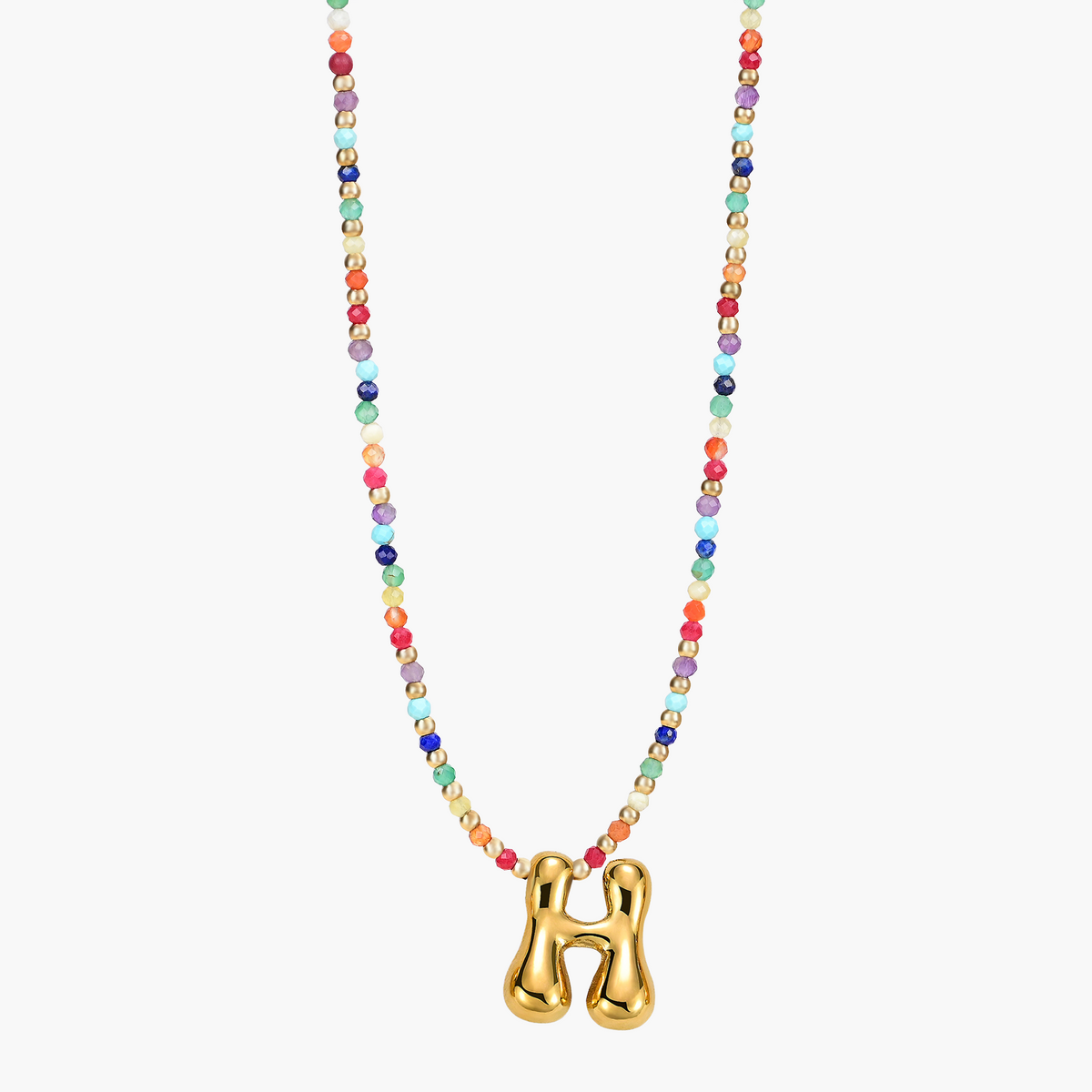 Regenbogenblasen-Anfangs-Halskette