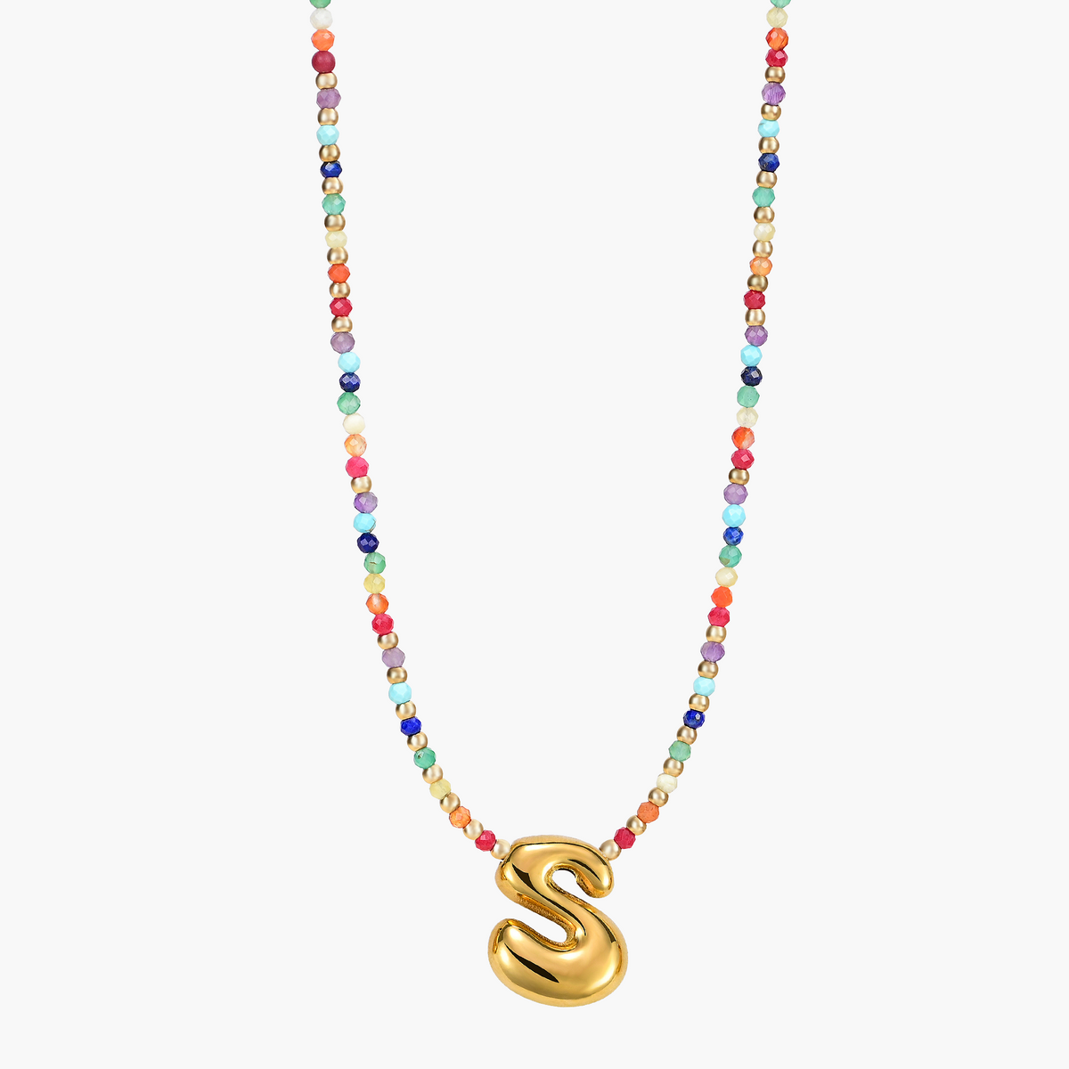 Regenbogenblasen-Anfangs-Halskette
