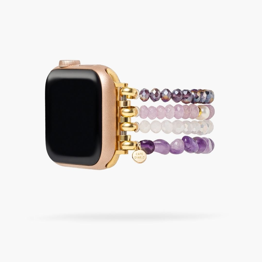 Mystisches Amethyst-Armband für Apple Watch