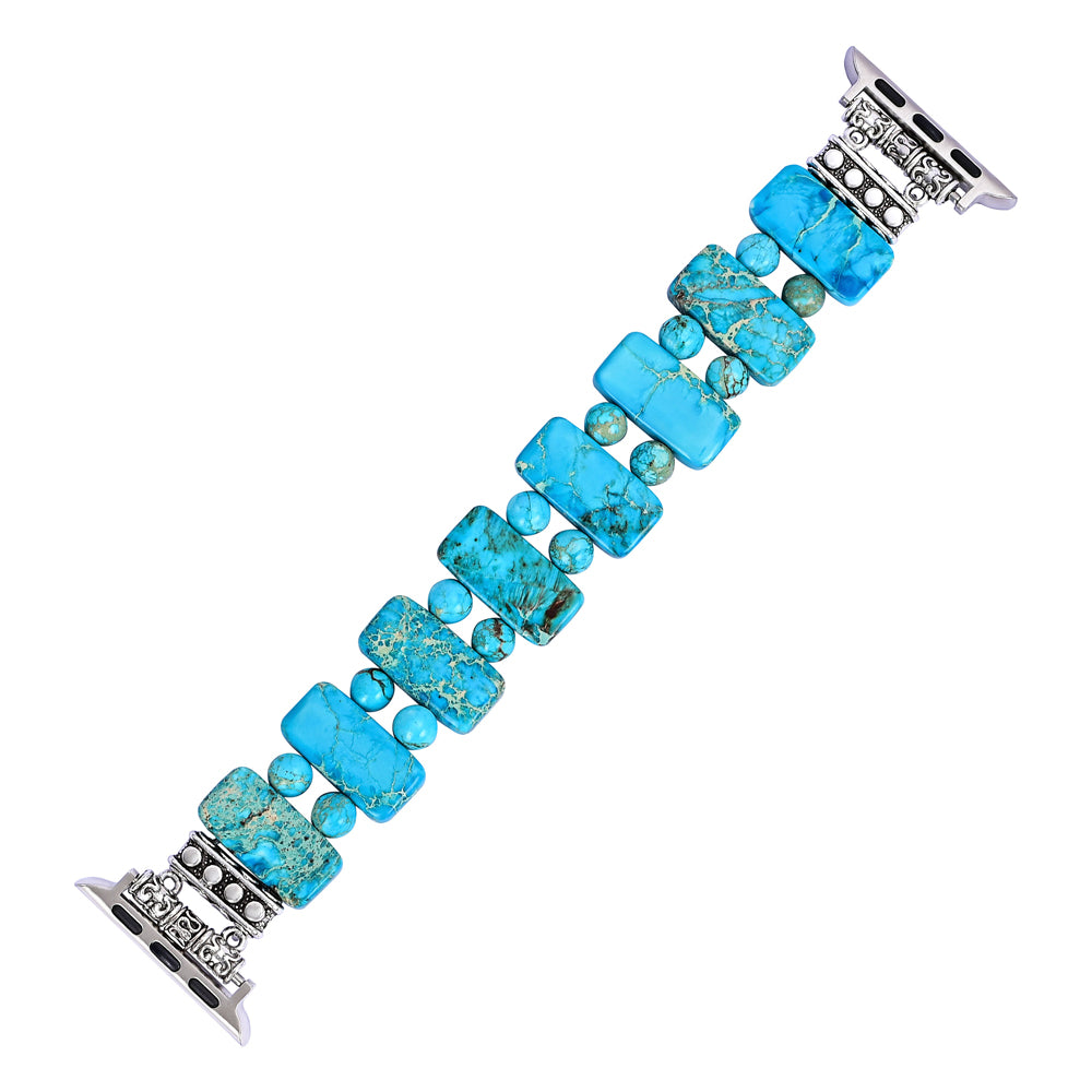 Serenity Türkis Stretch Apple Watch Armband