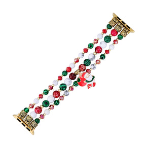 Fröhlicher Claus Stretch Apple Watch Armband