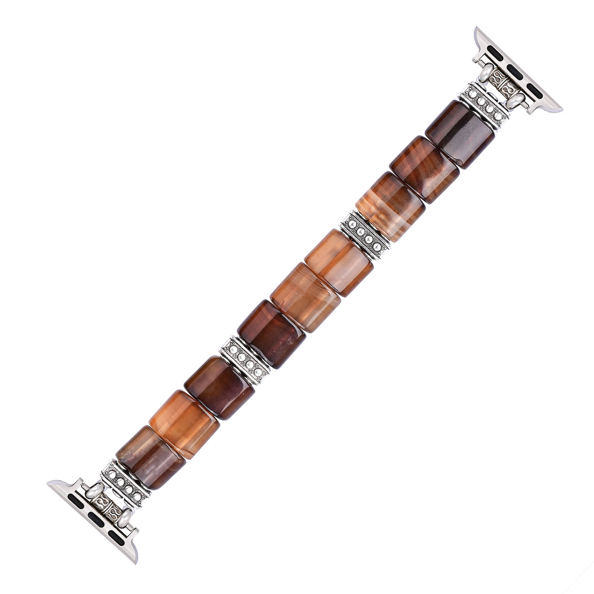 Ethereal Dune Achat Stretch Apple Watch Armband