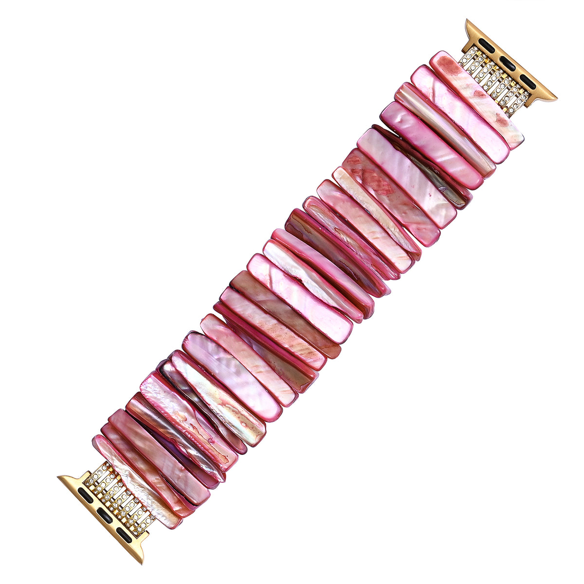 Imperial Orchid Shell Stretch Apple Watch Armband