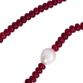 Jade Perlen Harmonie Halskette