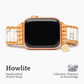 Himmlisches Howlith-Apple-Uhrenarmband