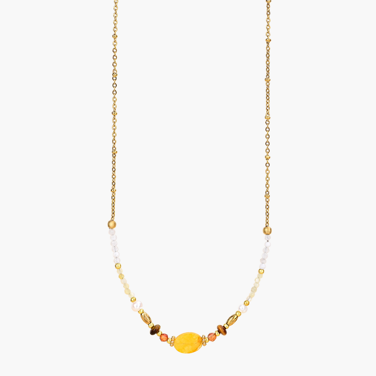 Mitternachts-Achat-Lotus-Armband