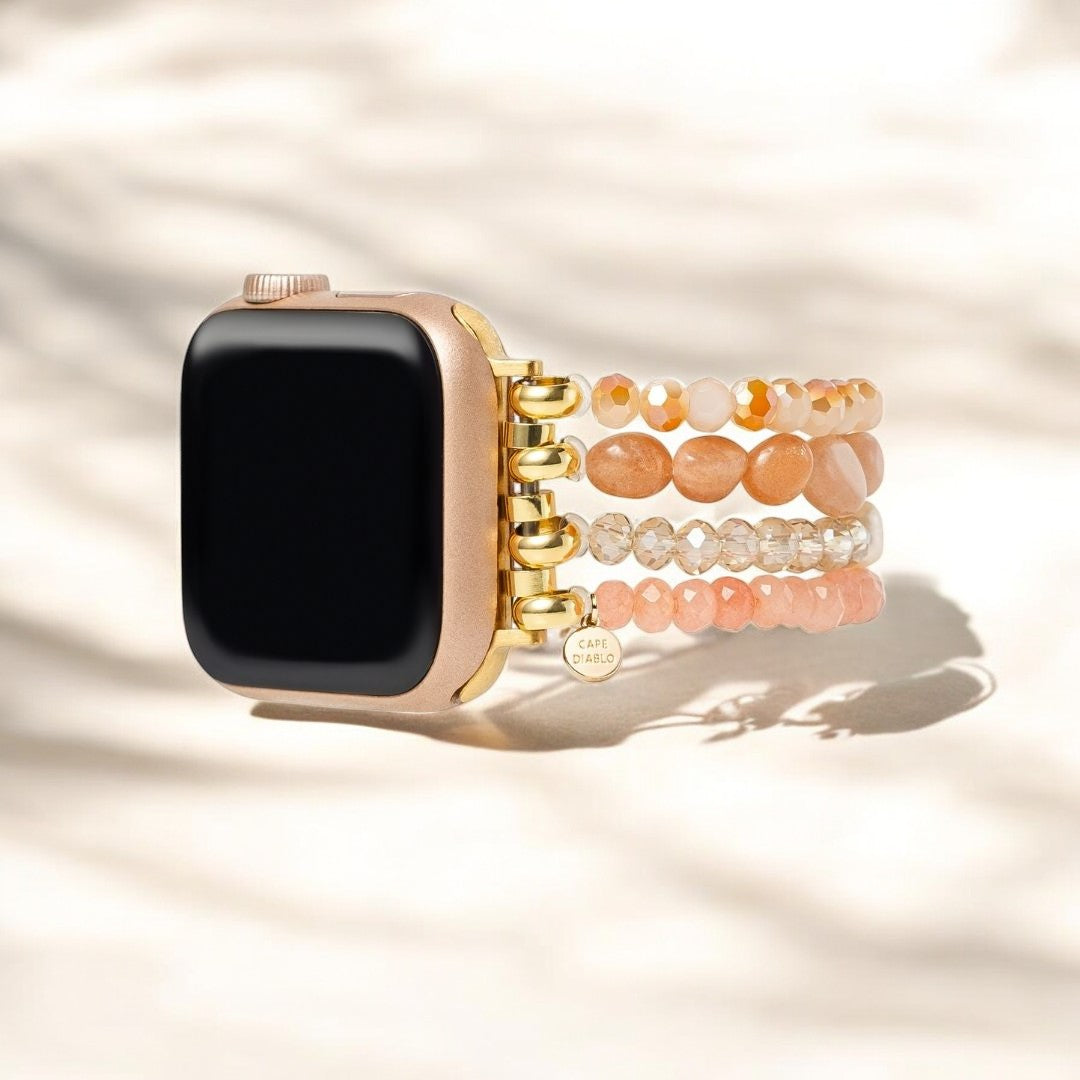 Orange Symphony Apple Watch Armband