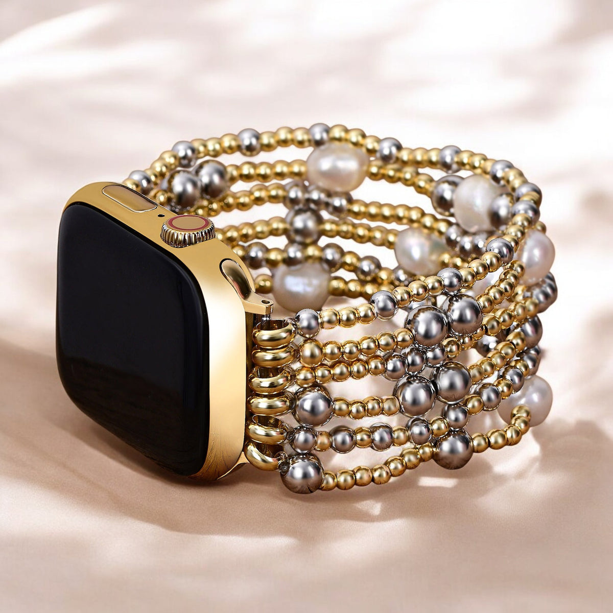 Celestial Glint Stretch Apple Watch Armband