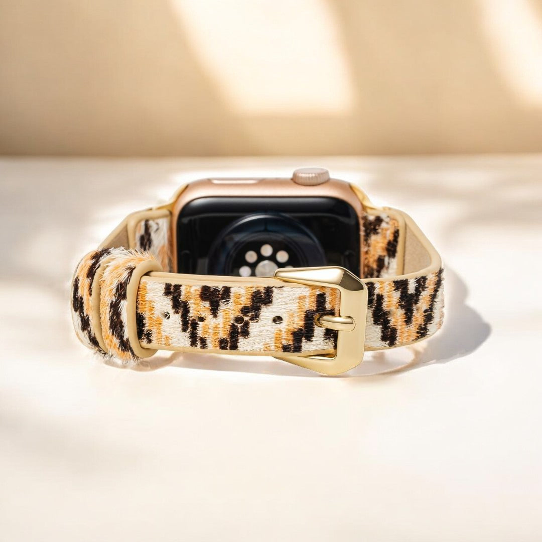 Ebony Escalade Leder Apple Watch Armband