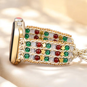 Weihnachts-Sternenstaub Apple Watch Armband
