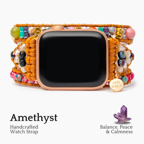 Heilender Amethyst-Schutz Apple Watch